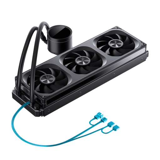 JONSBO TH-360 Black AIO Liquid Cooling - 360mm radiator, Single Frame Unit 3x120mm 3Pin ARGB Fans