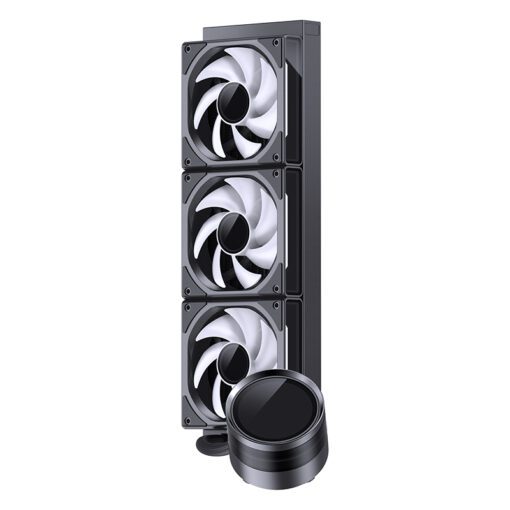JONSBO TF2-360SC (BI) Black AIO Liquid Cooling - 2.1 inches IPS LCD Screen, 360mm radiator, 3x120mm ARGB Fans
