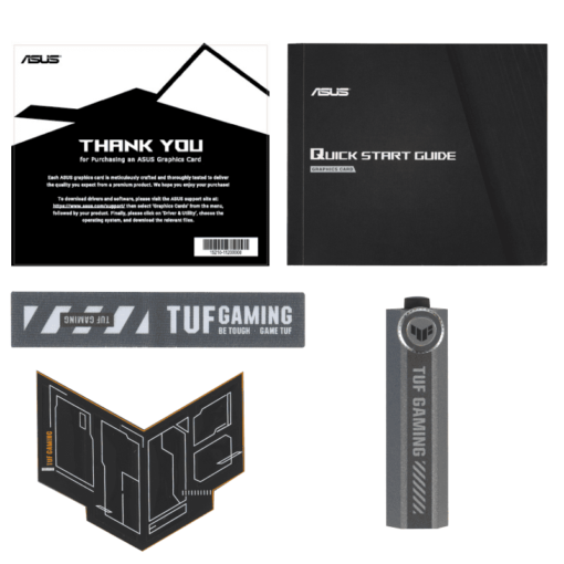 ASUS TUF Gaming Radeon™ RX 9070XT OC Edition 16GB GDDR6 Graphics Card