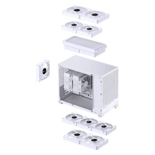 Jonsbo D32 STD White M-ATX Case