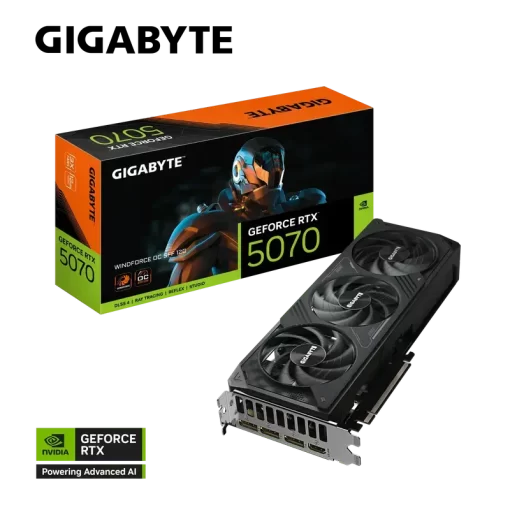 Gigabyte GeForce RTX™ 5070 WINDFORCE OC SFF 12G Graphics Card