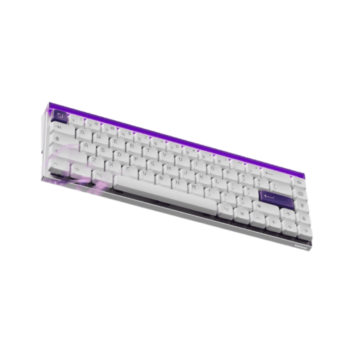 MelGeek MADE68 AIR 8K Purple Keyboard - HE Low-Profile, Rapid Trigger, True 8K Polling Rate, TTC KOM Mini Low-Profile switch
