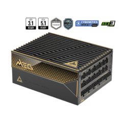 MSI MEG Ai1600T ATX 3.1 PCIE 5.1 PSU - 1600W, 80 plus Titanium, full-modular, Dual 12V-2x6 Cable