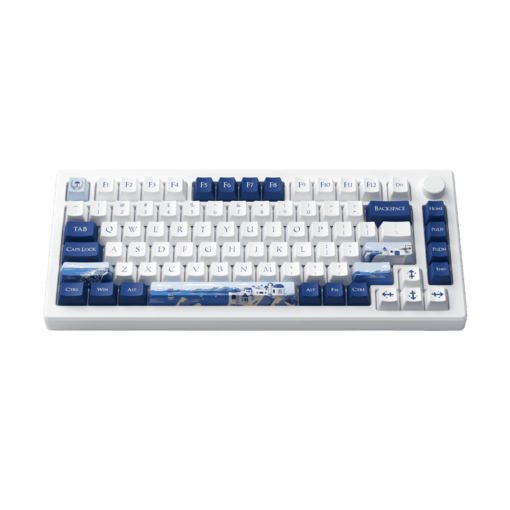 AKKO MOD007B-HE PC Santorini Sakura Pink Magnetic Switch Keyboard - Hotswap, RGB, USB Type C - Rapid Trigger
