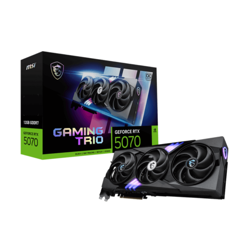 MSI GeForce RTX 5070 12G GAMING TRIO OC Graphics Card