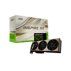 MSI GeForce RTX 5070 12G INSPIRE 3X OC Graphics Card