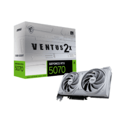 MSI GeForce RTX 5070 12G VENTUS 2X OC WHITE Graphics Card