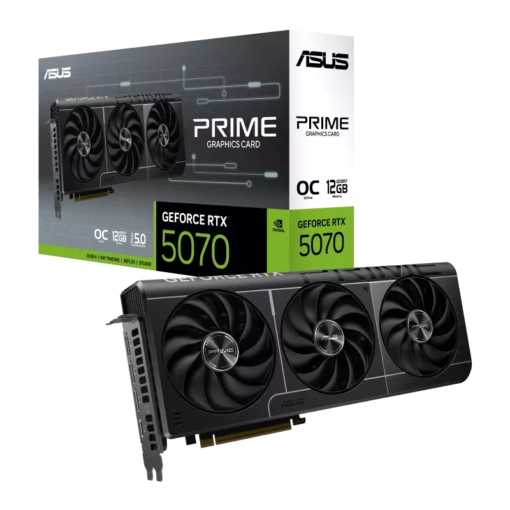 ASUS Prime GeForce RTX 5070 OC Edition 12GB GDDR7 (PRIME-RTX5070-O12G) Graphics Card