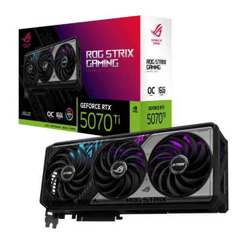 ASUS ROG Strix GeForce RTX 5070 OC Edition 12GB GDDR7 (ROG-STRIX-RTX5070-O12G-GAMING) Graphics Card