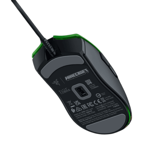 Razer Cobra Minecraft Edition Gaming Mouse - 58g, Razer™ Optical Mouse Switches Gen-3, Chroma Lighting