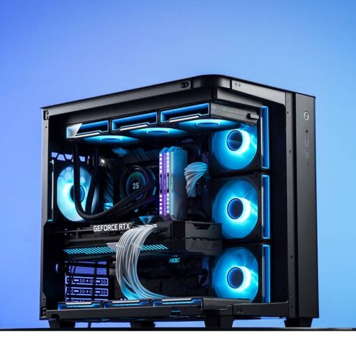 JONSBO TF2-360SC (BI) Black AIO Liquid Cooling - 2.1 inches IPS LCD Screen, 360mm radiator, 3x120mm ARGB Fans