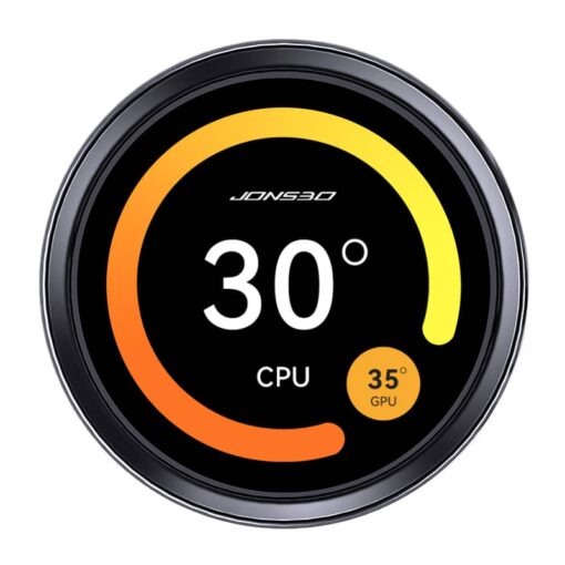 JONSBO TF2-360SC (BI) Black AIO Liquid Cooling - 2.1 inches IPS LCD Screen, 360mm radiator, 3x120mm ARGB Fans