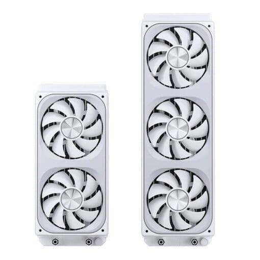 JONSBO TH-360 White AIO Liquid Cooling - 360mm radiator, Single Frame Unit 3x120mm 3Pin ARGB Fans