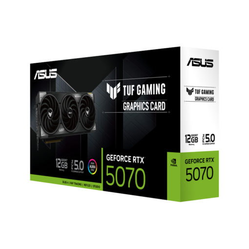 ASUS TUF Gaming GeForce RTX 5070 12GB GDDR7 (TUF-RTX5070-12G-GAMING) Graphics Card