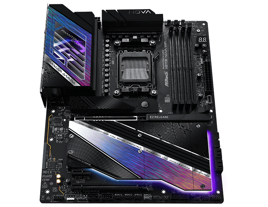 Asrock Phantom Gaming X870E Nova WiFi Mainboard 22 heroMB X870E Nova WiFi