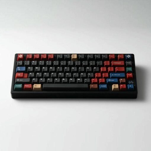 PMO WAVE75 Standard QMK Aluminum Mechanical Keyboard - 75%, 3-mode, PP, Bamboo (HMX), 4000mAh, mirrored weight