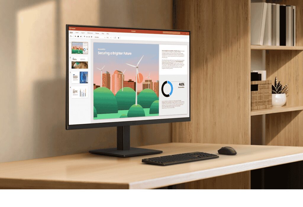 Samsung S3 S30GD LS24D300GAEXXV Monitor - 24 inch FHD, IPS, 100Hz, 5ms (GTG), HDMI + Dsub 22 1 9