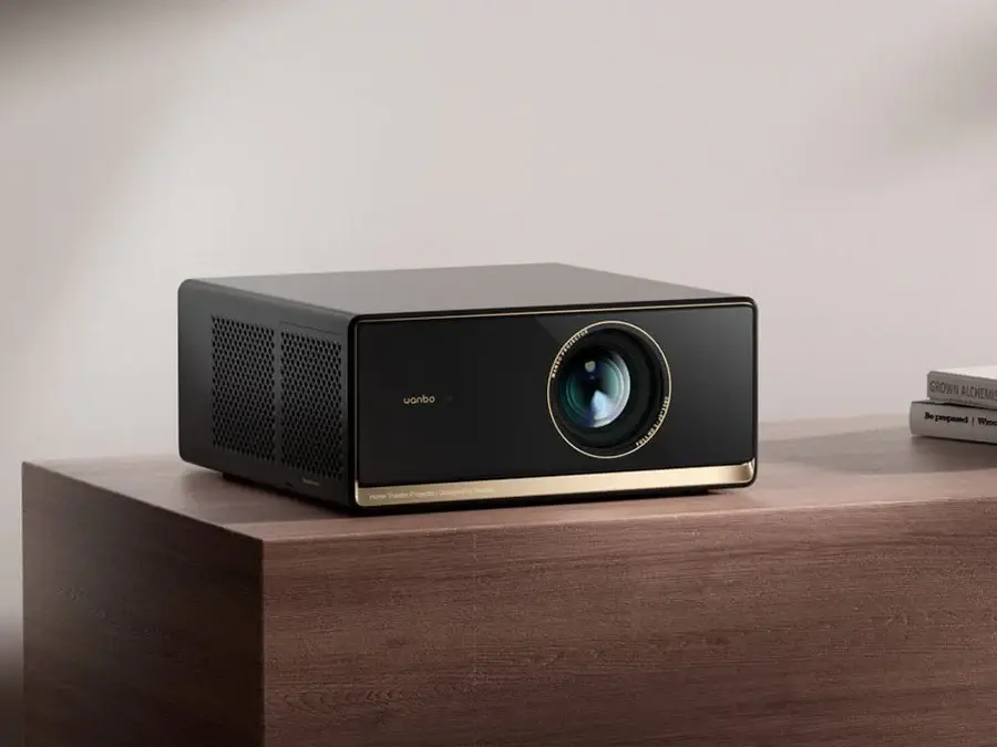 WANBO X5 Pro Projector - LCD 1100 ANSI Lumens, ASA 3.0(AF+KS+ScrnFit+Avoid), 1080P, 2x5W speaker, WiFi & Bluetooth 5.0 31 18