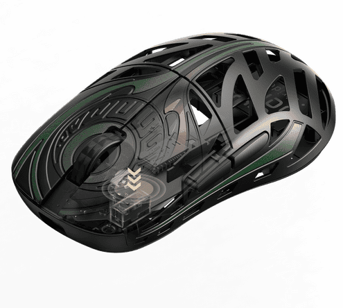 WLmouse Strider Magnesium Wireless Gaming Mouse - 45g, PAW 3950 HS, 8000Hz, Magnesium Alloy + ABS Plastic Bottom 23 2 9