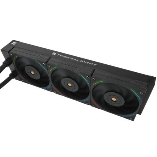 THERMALRIGHT Hyper Vision 360 ARGB Black AIO Liquid CPU Cooler - Black, IPS LCD Screen (480x480 Res), 360mm Radiator, ARGB