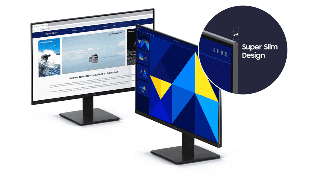 Samsung S3 S30GD LS24D300GAEXXV Monitor - 24 inch FHD, IPS, 100Hz, 5ms (GTG), HDMI + Dsub 31 6 5