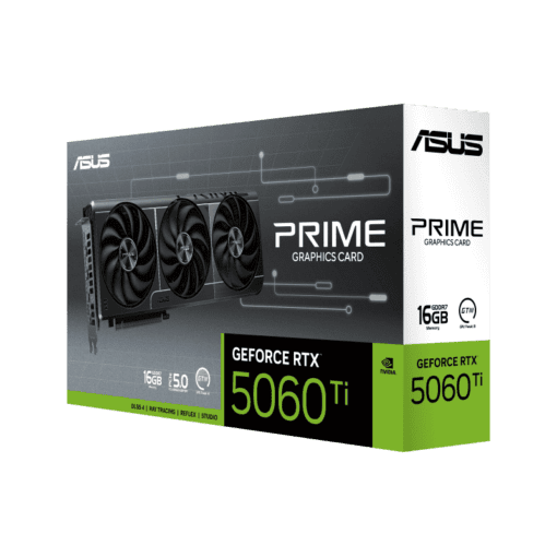 ASUS PRIME GeForce RTX 5060Ti 16GB GDDR7 (PRIME-RTX5060TI-16G) Graphics Card