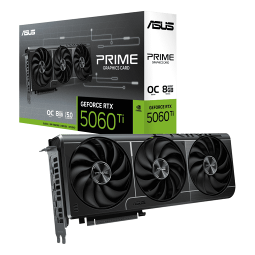 ASUS PRIME GeForce RTX 5060Ti 8GB GDDR7 OC Edition (PRIME-RTX5060TI-O8G) Graphics Card