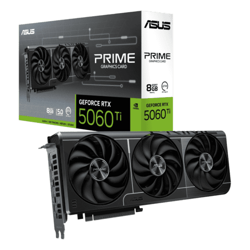 ASUS PRIME GeForce RTX 5060Ti 8GB GDDR7 (PRIME-RTX5060TI-8G) Graphics Card