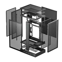 DEEPCOOL CH270 Digital - Black , Vertical M-ATX Case 13 CH270 Black pic 5