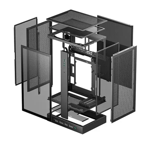 DEEPCOOL CH270 Digital - Black , Vertical M-ATX Case