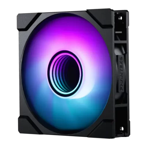 Phanteks M25G2-120 Black D-RGB 3-Pack Fans Case - 3x120mm, 350 - 2000 RPM, 4-pin PWM, 3-pin 5V Addressable RGB