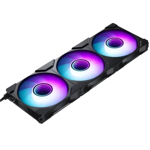 Phanteks M25G2-120 Black D-RGB 3-Pack Fans Case - 3x120mm, 350 - 2000 RPM, 4-pin PWM, 3-pin 5V Addressable RGB