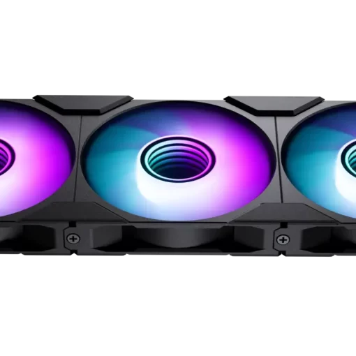 Phanteks M25G2-120 Black D-RGB 3-Pack Fans Case - 3x120mm, 350 - 2000 RPM, 4-pin PWM, 3-pin 5V Addressable RGB