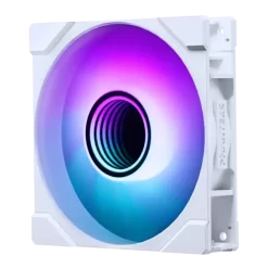 Phanteks M25G2-120 REVERSE White D-RGB 3-Pack Fans Case - 3x120mm reverse blade, 350 - 2000 RPM, 4-pin PWM, 3-pin 5V Addressable RGB 7 M25G2 D RGB 120 White 01 600x600 1