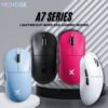 MCHOSE A7 Ultra Wireless Tri-mode Gaming Mouse - 59g, PAW3950, Wired 8K + NANO Wireless 8K, 42000 DPI, 750 IPS