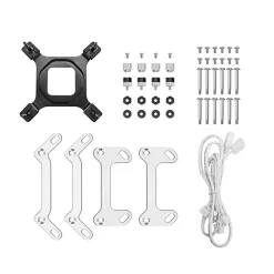 DeepCool MYSTIQUE 360 WH ARGB AIO Liquid CPU Cooler - White, 360mm Radiator, 5th Gen Pump 3400RPM AIO 2.8" 640x480 TFT LCD Screen, Anti-Leak Tech, FD12 ARGB WH Fans 14 MYSTIQUE 360 WH ARGB pic 6