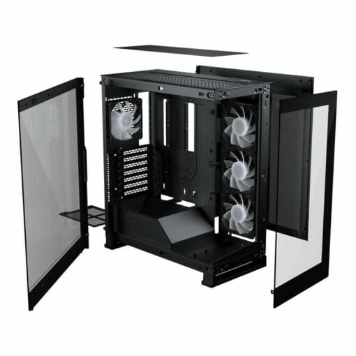 Phanteks NV5S Black ATX Tempered Glass Mid-Tower Case