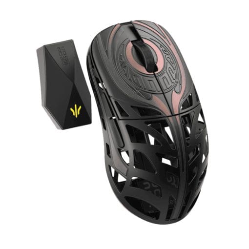 WLmouse Strider Magnesium Wireless Gaming Mouse - 45g, PAW 3950 HS, 8000Hz, Magnesium Alloy + ABS Plastic Bottom