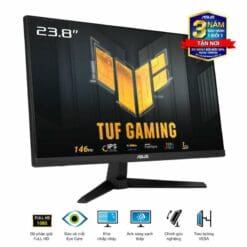 ASUS TUF Gaming VG249QE5A Monitor - 24 inch, Full HD (1920 x 1080), 146Hz (above 144Hz), IPS, ELMB Sync, 1ms MPRT, Stereo speaker 8 TUF GAMING VG249QE5A 02
