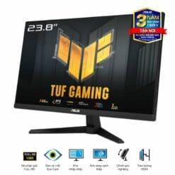 ASUS TUF Gaming VG249QE5A Monitor - 24 inch, Full HD (1920 x 1080), 146Hz (above 144Hz), IPS, ELMB Sync, 1ms MPRT, Stereo speaker 9 TUF GAMING VG249QE5A 03