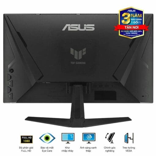 ASUS TUF Gaming VG249QE5A Monitor - 24 inch, Full HD (1920 x 1080), 146Hz (above 144Hz), IPS, ELMB Sync, 1ms MPRT, Stereo speaker
