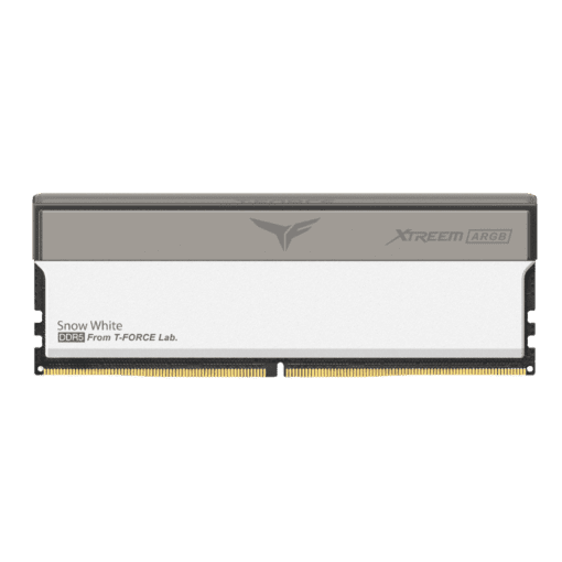 TeamGroup T-Force XTREEM ARGB White Edition 48GB Memory Kit - White, 48GB (2 x 24GB) 7200MHz CL34 (FFAD548G7200HC34ADC01)