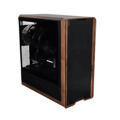 Lian Li LANCOOL 217 Black Case - 170mm ARGB front fans, wood panels, USB Type-C Port, Tempered Glass Side Panel 9 lancool 217 2