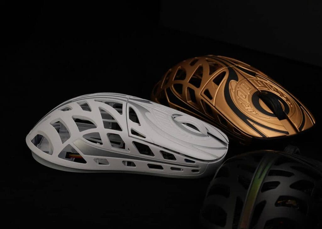 WLmouse Strider Magnesium Wireless Gaming Mouse - 45g, PAW 3950 HS, 8000Hz, Magnesium Alloy + ABS Plastic Bottom 27 strider3