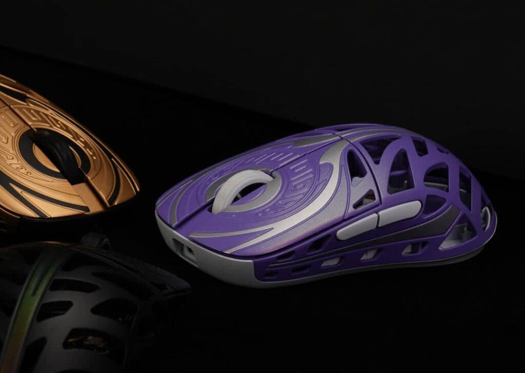 WLmouse Strider Magnesium Wireless Gaming Mouse - 45g, PAW 3950 HS, 8000Hz, Magnesium Alloy + ABS Plastic Bottom 28 strider4