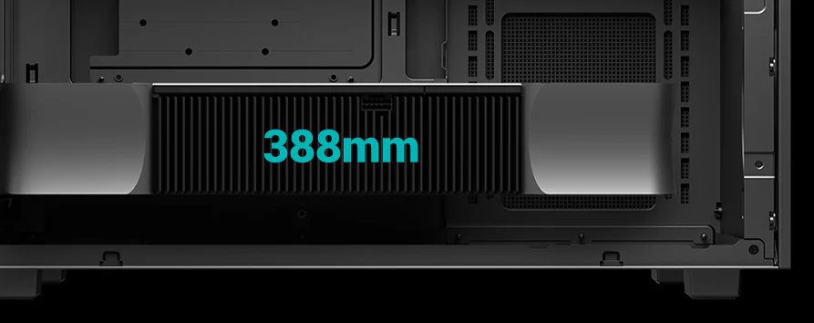 DEEPCOOL CH260 Black Compact M-ATX Case 26 02 01 2