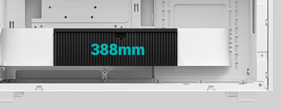 DEEPCOOL CH260 White Compact M-ATX Case 26 02 01 3