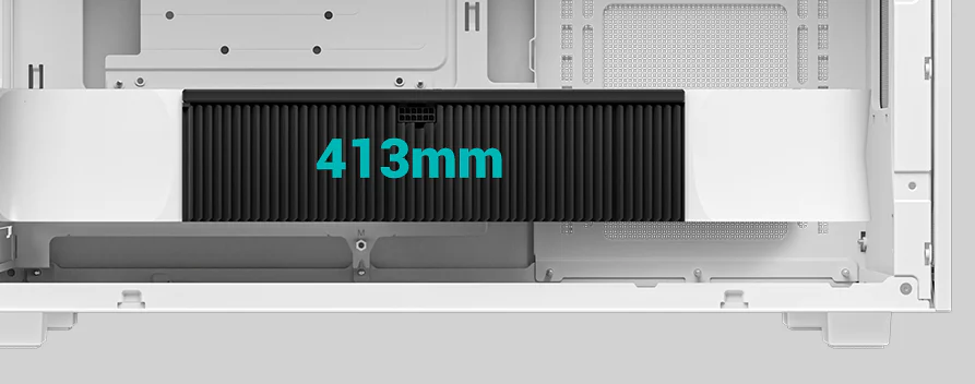 DEEPCOOL CH260 White Compact M-ATX Case 27 02 02 1