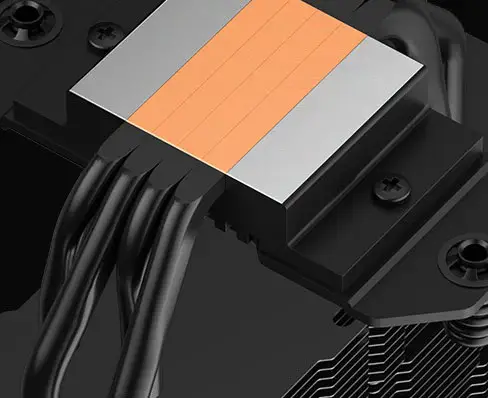 Deepcool AK400 DIGITAL PRO CPU Air Cooler - Black, 4 Heatpipes, Multi-data point screen, ARGB LED strips, FT12 SE PWM fans 24 03 02