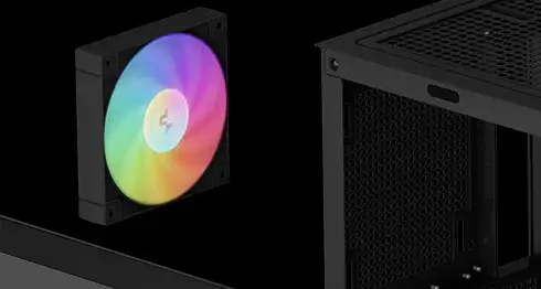 DEEPCOOL CH560 DIGITAL Black High Airflow Reimagined E-ATX Case 46 05 03 1 1